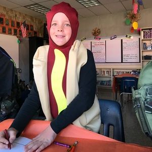Kids hotdog Halloween costume